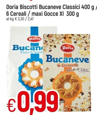 Famila Superstore Bucaneve 6 cereali 300 g(ml) offerta