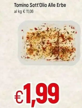 Tomino sott'olio alle erbe