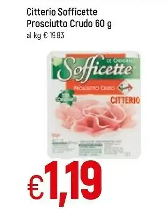 Sofficette prosciutto crudo 60 g(ml)