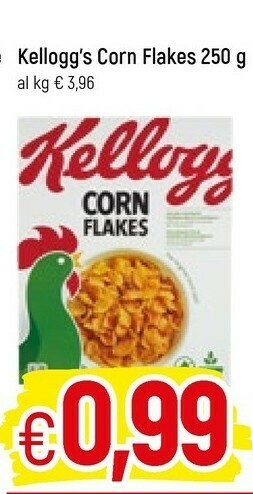 Kellogg's - corn flakes gli originali 250 g(ml)