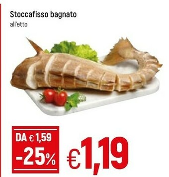 Stoccafisso bagnato
