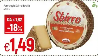 Botalla sbirro formaggio