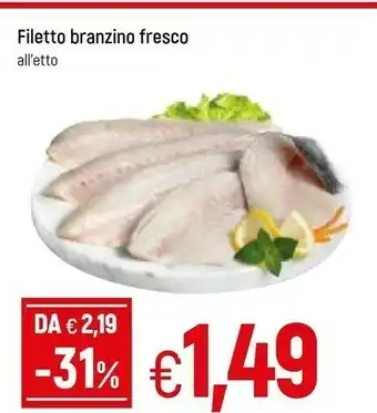 Famila Superstore Filetto branzino fresco offerta