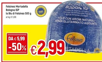 Famila Superstore Mortadella bologna igp 500 g(ml) offerta