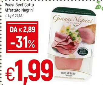 Famila Superstore Roast beef cotto affettato offerta