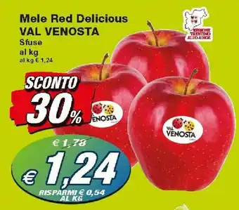 Prix Quality Val Venosta Mele Red Delicious offerta