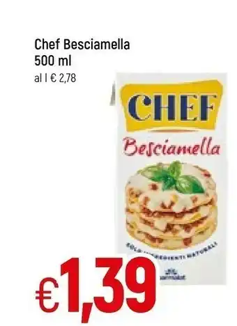 Chef besciamella