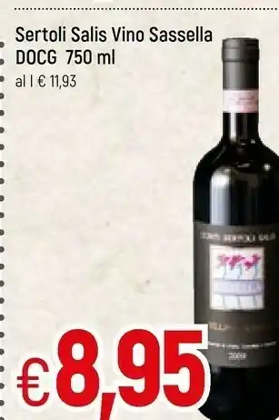 Sertoli salis vino sassella docg