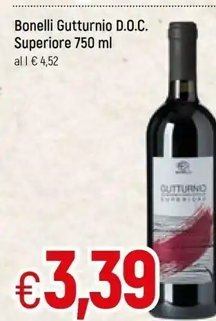 Famila Superstore Bonelli gutturnio doc superiore offerta