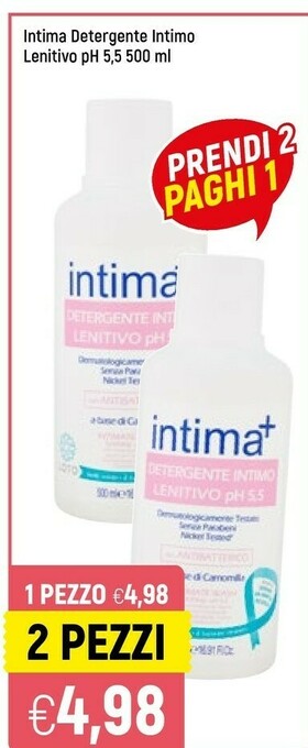 Famila Superstore Intima detergente intimo lenitivo ph 5,5 offerta