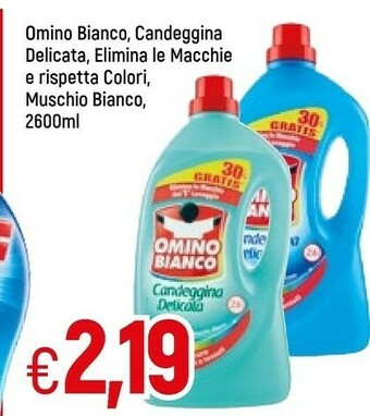 Famila Superstore Candeggina delicata 2600 ml offerta