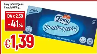 Famila Superstore Ipoallergenici fazzoletti offerta