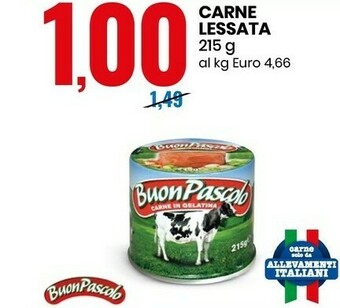 Eurospin Buon pascolo carne lessata offerta