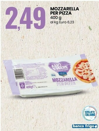 Eurospin Mozzarella per pizza offerta
