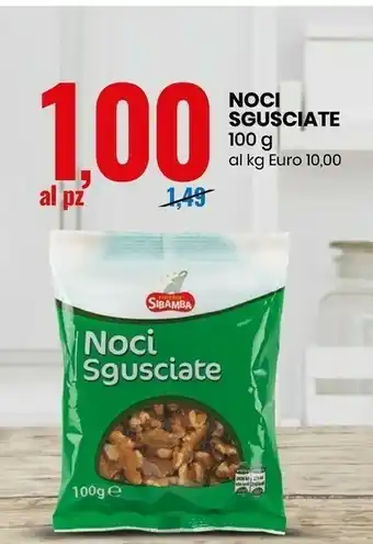 Sibamba noci sgusciate
