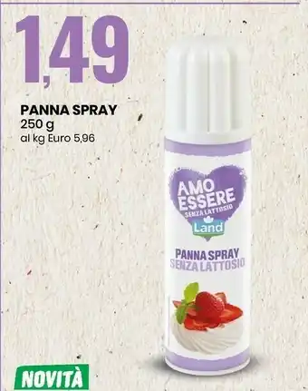 Eurospin Panna spray offerta