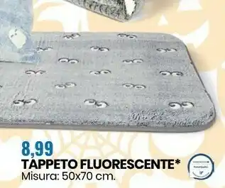 Eurospin Tappeto fluorescente offerta