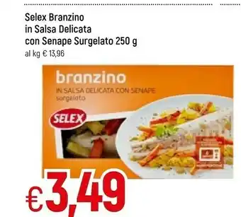 Famila Branzino in salsa delicata con senape surgelato 250 g offerta