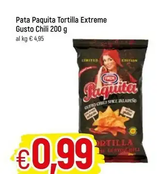 Famila Snack pata - paquita tortilla gusto chili 200 g(ml) offerta