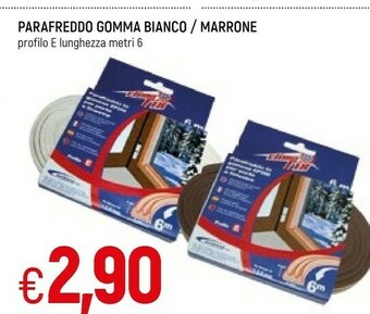 Famila Parafreddo gomma bianco / marrone offerta