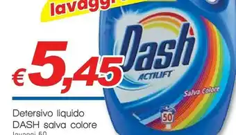 Galassia Detersivo liquido actilift salva colore offerta