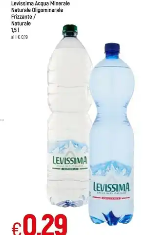 Famila Acqua minerale naturale oligominerale frizzante / naturale offerta