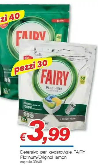Galassia Detersivo per lavastoviglie original lemon offerta