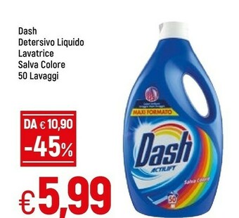 Famila Detersivo liquido lavatrice salva colore 50 lavaggi offerta