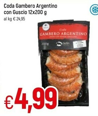 Famila Coda gambero argentino con guscio offerta