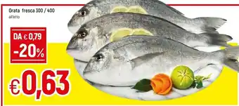 Famila Orata fresca offerta