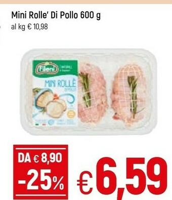 Famila Mini rolle di pollo offerta
