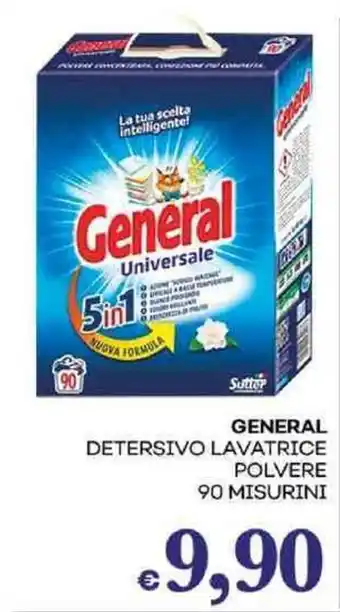 Pilato GENERAL DETERSIVO LAVATRICE POLVERE 90 MISURINI offerta