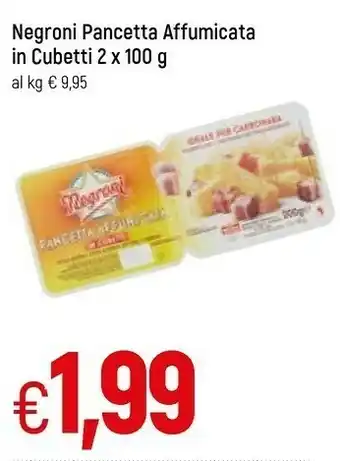 Famila Pancetta affumicata a cubetti offerta