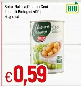 Famila Ceci lessati da agricoltura biologica natura chiama 400 g(ml) offerta
