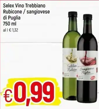 Famila Vino trebbiano rubicone offerta