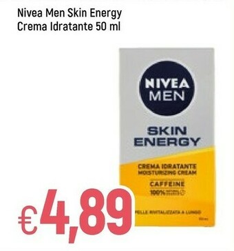 Famila Nivea men skin energy crema idratante offerta
