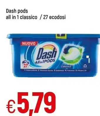 Famila Pods all in 1 classico offerta