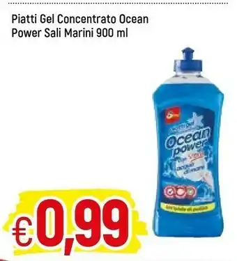 Famila Piatti gel concentrato ocean power sali marini offerta