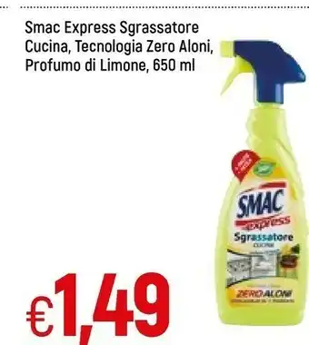 Famila Smac express sgrassatore cucina offerta