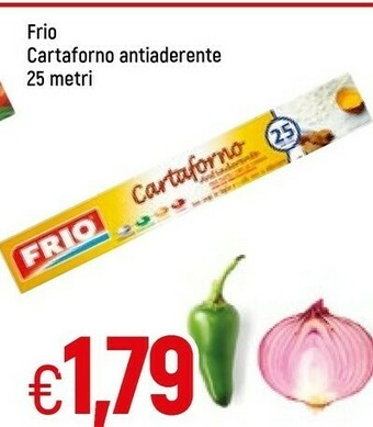 Famila Frio cartaforno antiaderente 25 m offerta