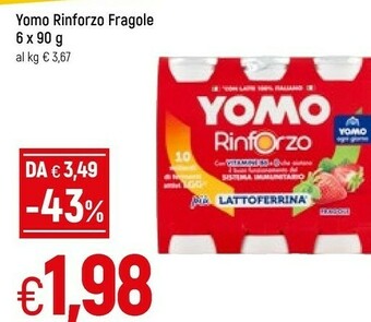 Famila Rinforzo fragole 540 g(ml) offerta