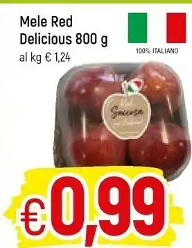 Mele red delicious