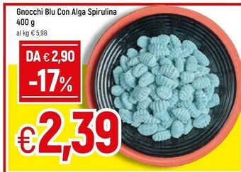 Famila Gnocchi blu con alga spirulina offerta