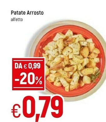 Famila Famila patate arrosto offerta