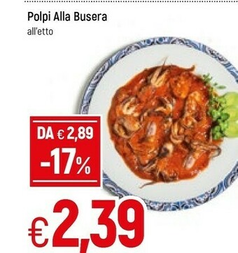 Famila Polpo alla busera offerta
