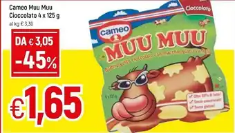 Famila Muu muu cioccolato 500 g(ml) offerta
