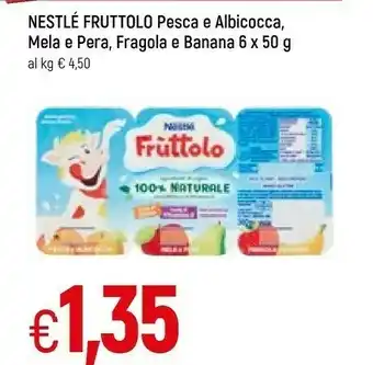 Famila Fruttolo fragola e banana, mela e pera, pesca e albicocca 300 g(ml) offerta