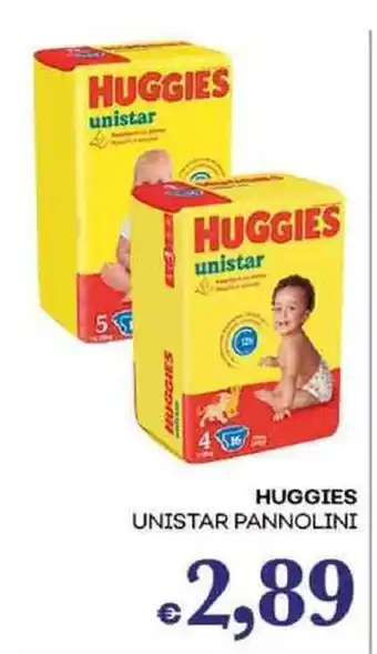 HUGGIES UNISTAR PANNOLINI