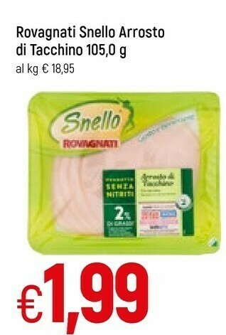 Famila Arrosto di tacchino snello 105 g offerta