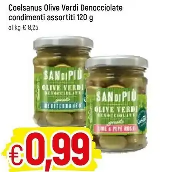 Famila Olive verdi denocciolate 120 g offerta